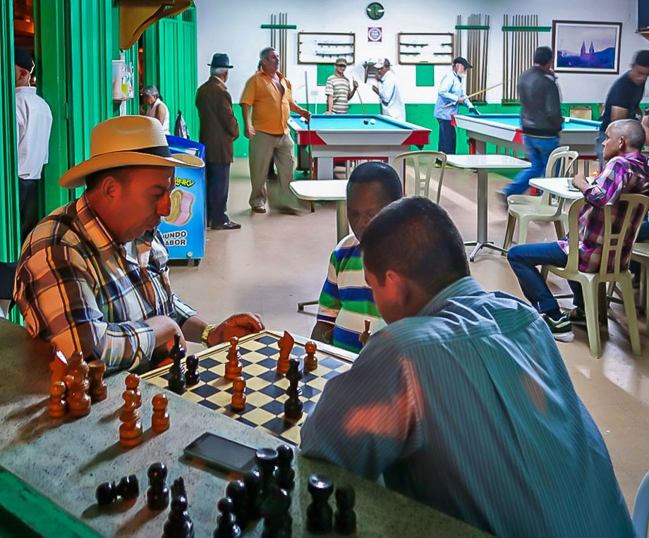 Jardin Colombia chess game