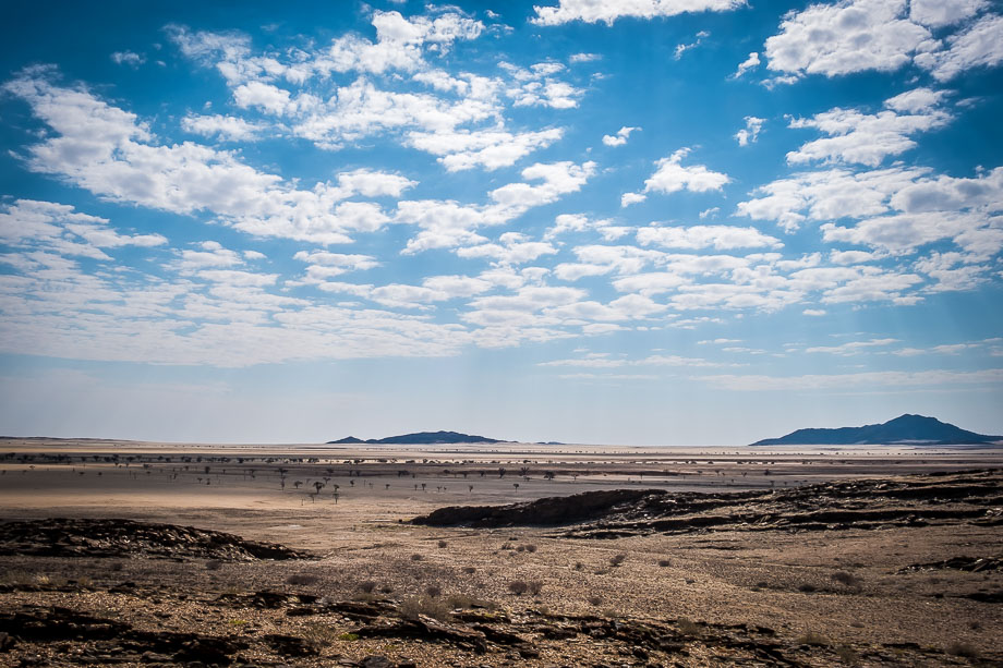 Namibia road trip landscape