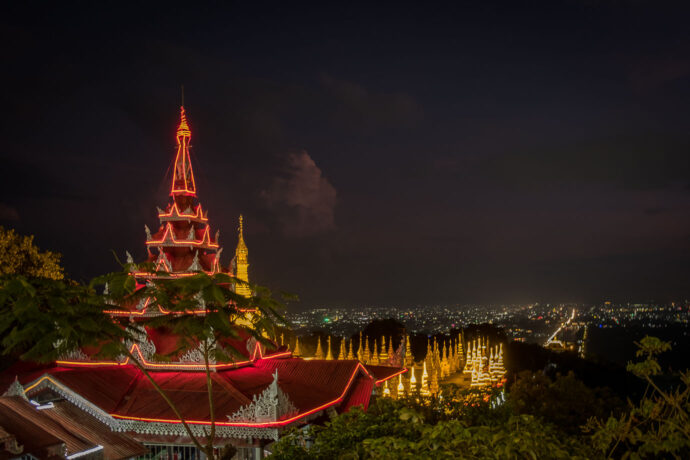 View of Mandalay from Mandalay Hill
