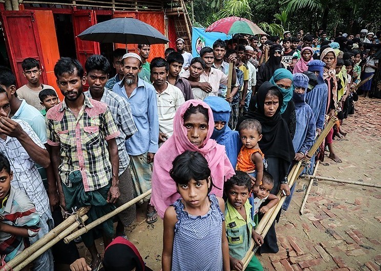 Myanmar Rohingya refugees